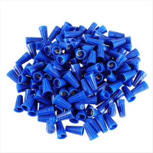 1000 peças de terminais de parafuso para conectores elétricos, na cor azul, portáteis para conexões rápidas.