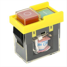 Interrupteur de sécurité universel Kjd6 5E4 250V 6A : électromagnétique étanche, protection contre les coupures de courant, bouton de démarrage