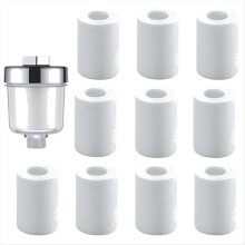 Kit purificador de água para torneira, filtro universal para cozinha, banheiro, chuveiro, uso doméstico, algodão PP