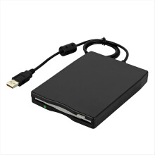 Tragbares USB 2.0 Diskettenlaufwerk (3,5 Zoll) mit externem Lesegerät und ultradünnem Design für PC und Laptop