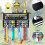 Suporte para medalhas e troféus, 40 x 18 cm (15,8 x 7 polegadas), para montagem na parede. 6