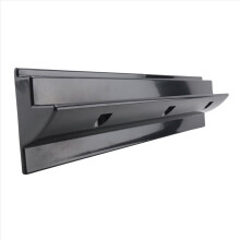 Soporte de alerón para panel solar ABS resistente a los rayos UV, montaje lateral largo de 460 mm para techo de caravana/RV/autocaravana A