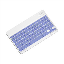 Teclado retroiluminado de 10 pulgadas Bluetooth portátil mini mudo para teléfonos celulares tabletas y computadoras portátiles inalámbrico F