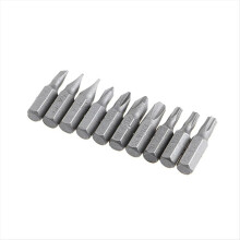 Chave de catraca plana mini com cabo de chave de fenda deslocado de 90 graus e conjunto de bits, ferramenta manual de acionamento duplo.
