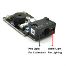 Lettore di codici a barre cablato USB GM65, modulo QR, cicalino CMOS per promemoria con cavo UART