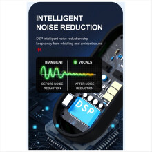 Micrófono inalámbrico de 2,4 G para montar en la cabeza, amplificador de audio para profesores Little Bee, auriculares de condensador-B