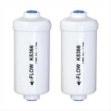 Filtro per acqua al fluoro di ricambio da 2 pezzi K5366 compatibile con gli elementi di purificazione del sistema di filtraggio
