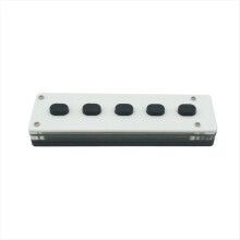 Teclado silencioso de silicone com Bluetooth para programação personalizada, 5 teclas, macropad, copiar e colar, teclado USB, Bluetooth + USB