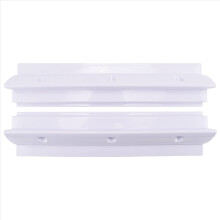 Soporte de alerón para panel solar ABS resistente a los rayos UV, montaje lateral largo de 460 mm para techo de caravana/RV/autocaravana B