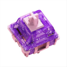 70 unidades de switches FS Night Shaft Silky MX de 5 pinos lineares para teclado mecânico gamer DIY