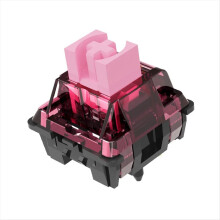 70 Switches FS MX para Teclado, 5 Pinos, Lineares, Silenciosos, Hot-Swap, para Montagem de Teclados Mecânicos de Jogos DIY