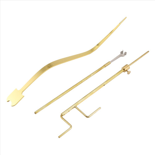 Kit d'outils pour luthier de violoncelle, ensemble d'âmes, outil d'installation, de réparation, courbe