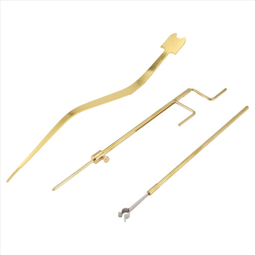 Kit d'outils pour luthier de violoncelle, ensemble d'âmes, outil d'installation, de réparation, courbe 2