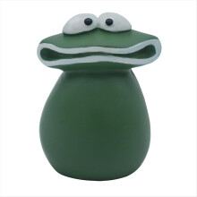 Froschstatue aus Kunstharz, großes Maul, wasserfest, handgefertigt, für Garten- und Heimdekoration, lustige Hofdekoration
