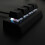 Teclado mecânico mini programável com 4 teclas, switch vermelho, Ctrl, CV e Enter, compatível com NKRO, para jogos e escritório, preto. 11