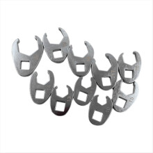 10 stuks handgereedschap individuele 3/8 inch aandrijfflensmoersleutels volledig gepolijst 10-22 mm voor momentsleutelset
