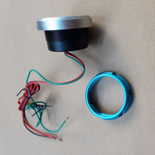 52mm Oliedrukmeter Auto Digitale Meter LED Display Zonder Sensor Rond 2