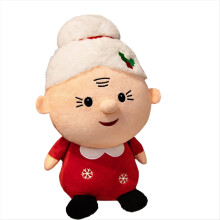 Brinquedos de pelúcia natalinos, boneco de desenho animado macio, ideal para bebês e crianças, presente da Mamãe Noel.