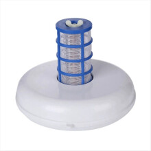 Ionizzatore solare per piscina, purificatore/filtro per piscina agli ioni di rame e argento, elimina le alghe
