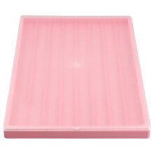 Caixa de armazenamento de teclas à prova d'água com tampa - para exibição e coleção de teclas de teclado, rosa.
