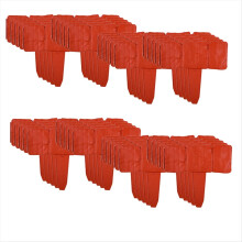 40 peças de estacas de suporte para plantas em imitação de pedra para cerca de jardim, para borda decorativa de paisagismo externo, B