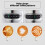 Espumador de leite com visor de temperatura e copo para latte art 600ml 5