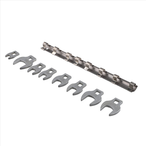 Jogo de chaves de boca quadrada de 3/8 polegadas com ponta de chifre, ferramenta de hardware da Imperial Bullhorn Wrenks 2