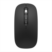 Mouse vocale intelligente AI per inviare messaggi di testo, ricaricabile, ingresso Bluetooth wireless 2.4G per laptop, B