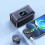 Microfone de lapela sem fio com design magnético e redução de ruído para gravação de áudio e vídeo em iOS e Android. 3