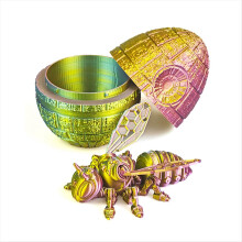 Ape meccanica, carina e carina, regalo per bambini, modello di mano, giunto mobile, decorazione, oggetti di scena colorati, gialli