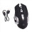 Mouse wireless silenzioso USB ricaricabile per computer da gioco Bluetooth per PC e laptop nero 1
