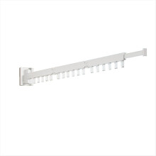 Perchero plegable para ropa de exterior, sencillo y sin perforaciones, para el hogar