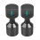 Conjunto de dois pinos de alinhamento de flange de 1-1/8 polegadas em alumínio 6061 com nível, preto. 1