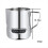 Espumador de leite com visor de temperatura e copo para latte art, 350ml 8