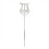 Σαξόφωνο Music Clip Alto Marching Portable (Long) Ασημί 4