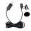 USB Lavalier Reversmicrofoon Omnidirectioneel Bedrade Clip-on Microfoon Handsfree Plug & Play voor Computer PC Laptop 2M 3