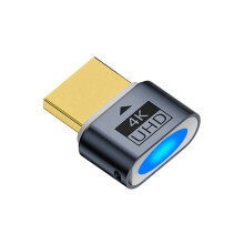 Virtuele HDTV 4K-schermheadlessadapter ondersteunt 1080P@60Hz/120Hz Maximale resolutie 4K@60Hz