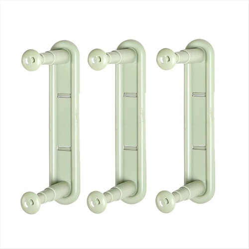 Support de rangement télescopique mural Artifact, sans perçage, vert 1
