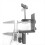 Pince de fixation robuste pour table de bureau, support de micro, bras de micro, support de lampe avec adaptateur 1/4". 8