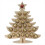 Weihnachtskalenderbaum aus Holz, Schokoladenständer B 4