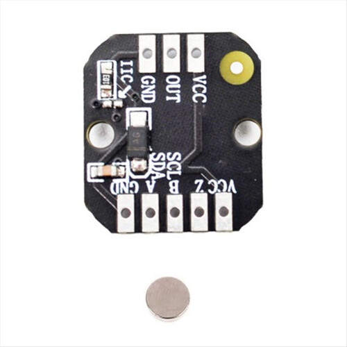 MT6701 Magnetische encodermodule PWM/I2c borstelloze motor ABZ-modus 1024 lijnen Vervangt AS5600 1