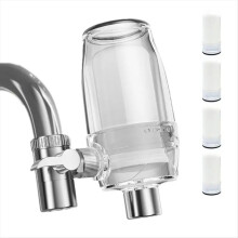Kraanwaterfilter 2 standen Gootsteen 360 graden draaibaar badkamersysteem