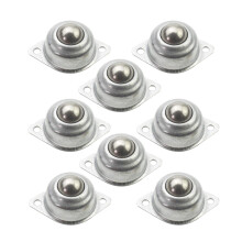 Conjunto de 12 peças -15A Rodízio universal giratório para transportador de esferas, 5/8 de polegada