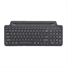 2.4G draadloos Bluetooth-toetsenbord met tablet-/telefoonhouder Draagbaar touchpad voor tablet-pc Gaming-accessoires B