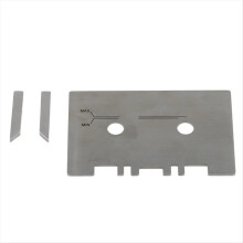 Cassettemeterset Mechanische uitlijning Hoognauwkeurige geleidemeterset met 2 controlestangen Aluminiumlegering Eenvoudig te installeren