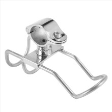 Soporte para caña de pescar de acero inoxidable 316, abrazadera de soporte para riel de 32 mm, accesorios para barcos, 1 unidad