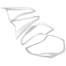 ABS Chromen Achterlichten Afdeklijsten voor -4 XLE LE 2018 2017 2016 Buitenaccessoires 4 Stuks/Set