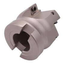 Fresa de faceamento de ombro em ângulo reto C12 FMB22+ 400R de 50 mm + 10 insertos de metal duro APMT1604 com chave para ferramenta de fresagem