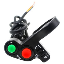 Motorrad-Lenkerschalter, Hupe für Elektrofahrrad/Roller, Blinker-Ein-/Ausschalter, Licht