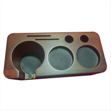 Suporte para compactador de café, acessórios para máquina de expresso, estação de compactação para bancada de cozinha, 58 mm